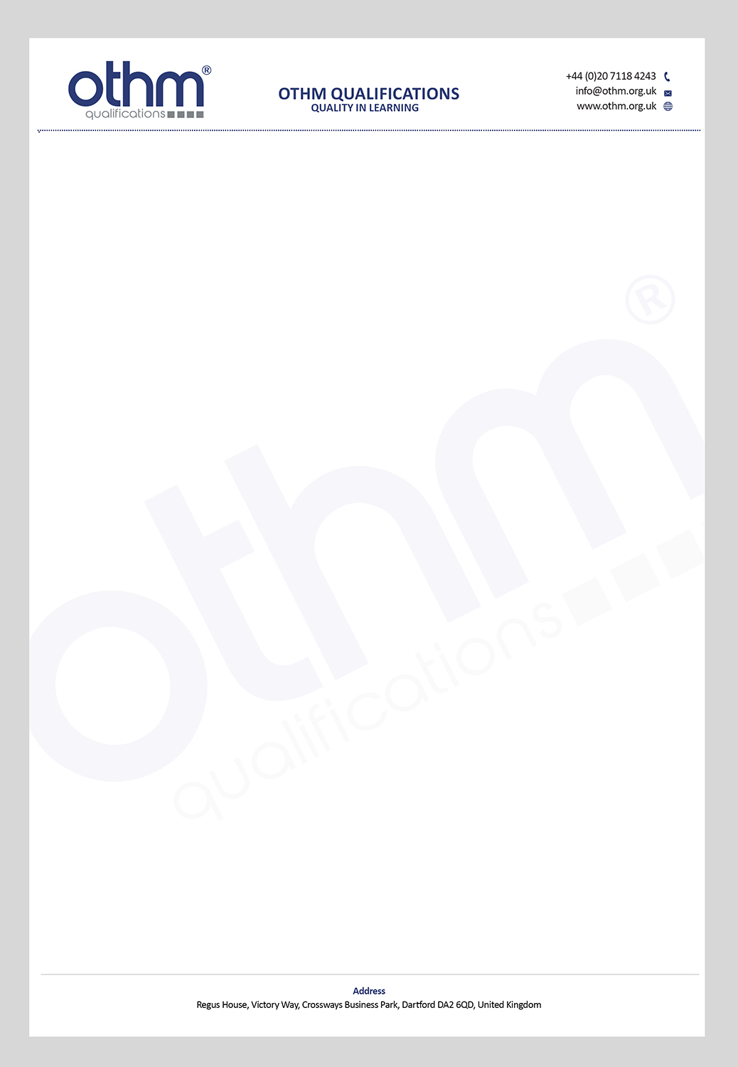 Letterhead Design by Creations Box 2015 for THE ORGANISATION FOR TOURISM & HOSPITALITY MANAGEMENT | Design #7878831