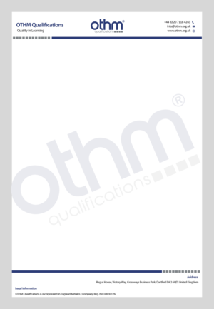 Letterhead Design by Creations Box 2015 for THE ORGANISATION FOR TOURISM & HOSPITALITY MANAGEMENT | Design: #7878833