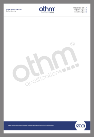 Letterhead Design by Creations Box 2015 for THE ORGANISATION FOR TOURISM & HOSPITALITY MANAGEMENT | Design: #7878837