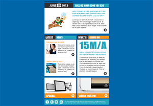 Newsletter Design by InfiniteGFX