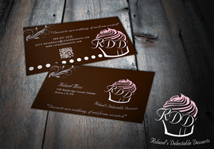 Roland's Delectable Desserts | Business Card Design by MT