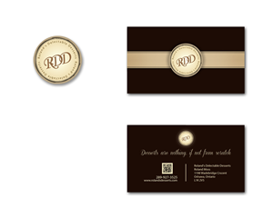 Design de Carte de Visite par BASSA pour Roland's Delectable Desserts | Design #1972818
