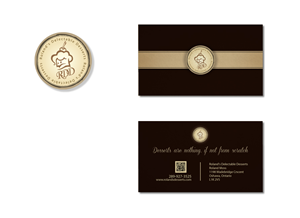 Diseño de Tarjeta de Presentación por BASSA para Roland's Delectable Desserts | Diseño: #1989588