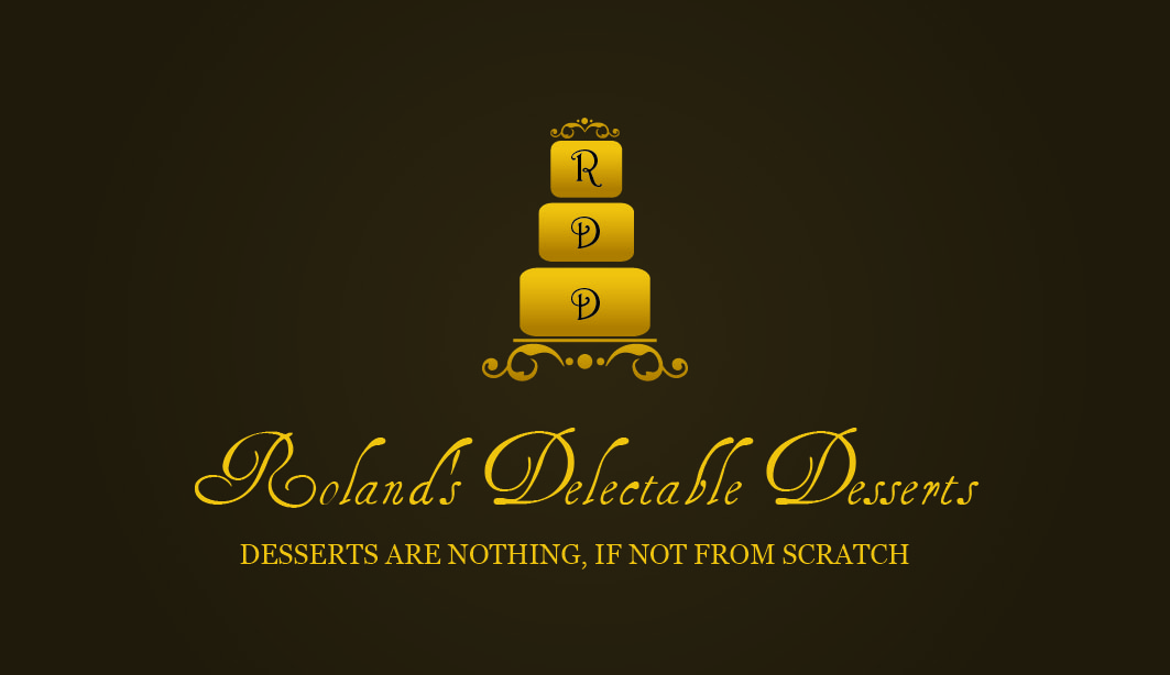 Business Card Design by xy for Roland's Delectable Desserts | Design #1979555