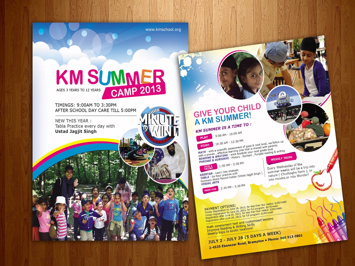 Flyer Design by Riyah for KMSchool | Design #1952966