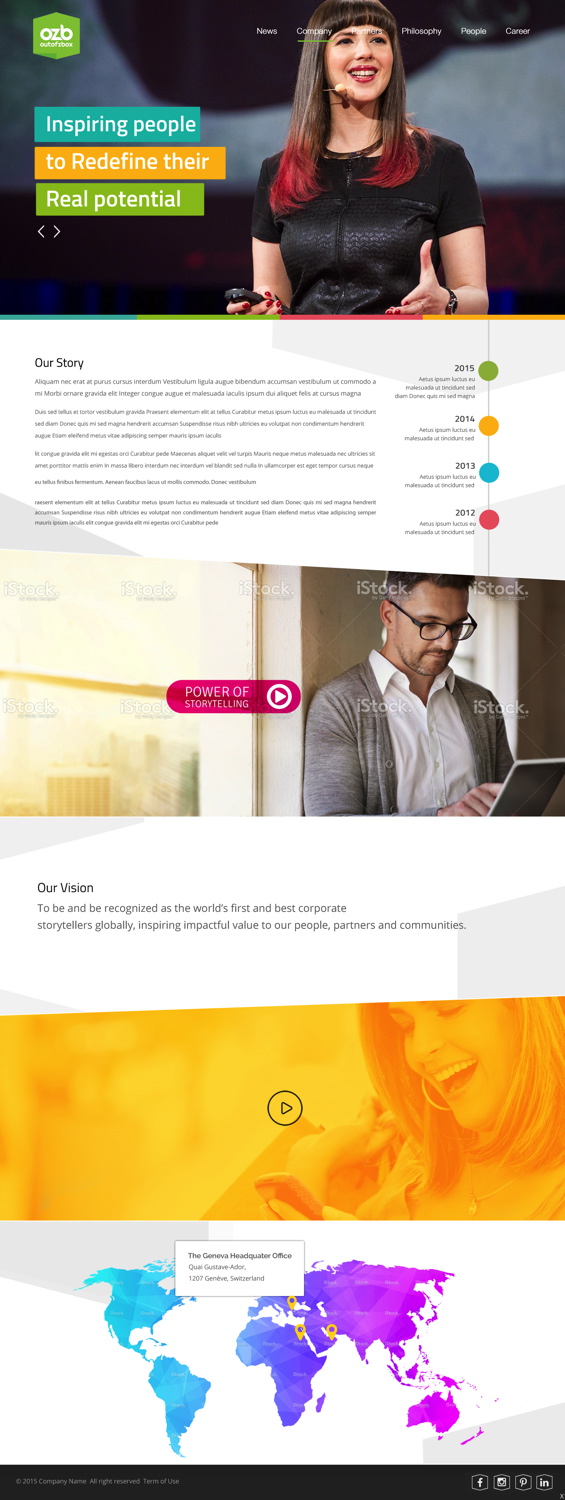 Web Design by pb for out of z box | Design #9171652