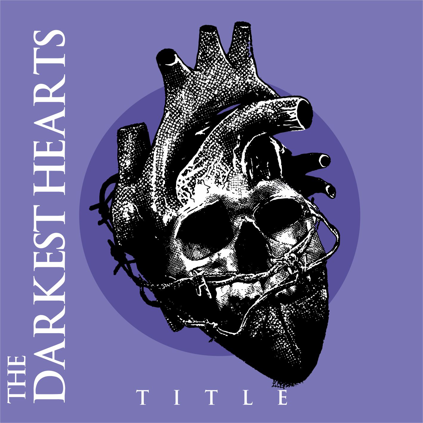 CD Cover Design by volfdrag for The Darkest Hearts | Design #10204162