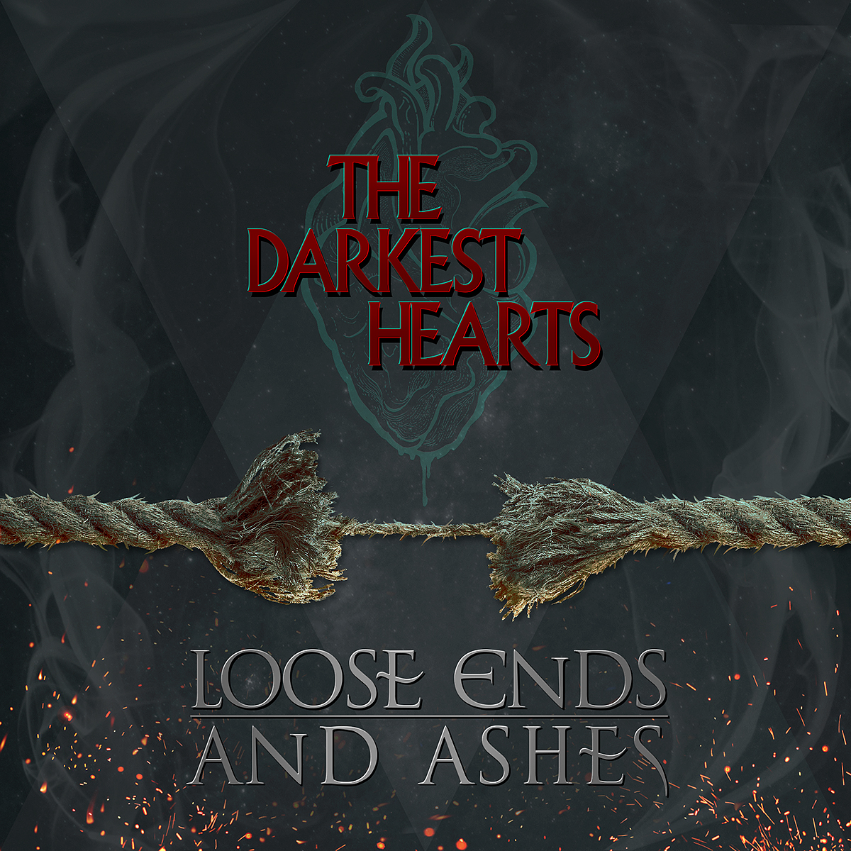 CD Cover Design by Andres Cortes for The Darkest Hearts | Design #10191877