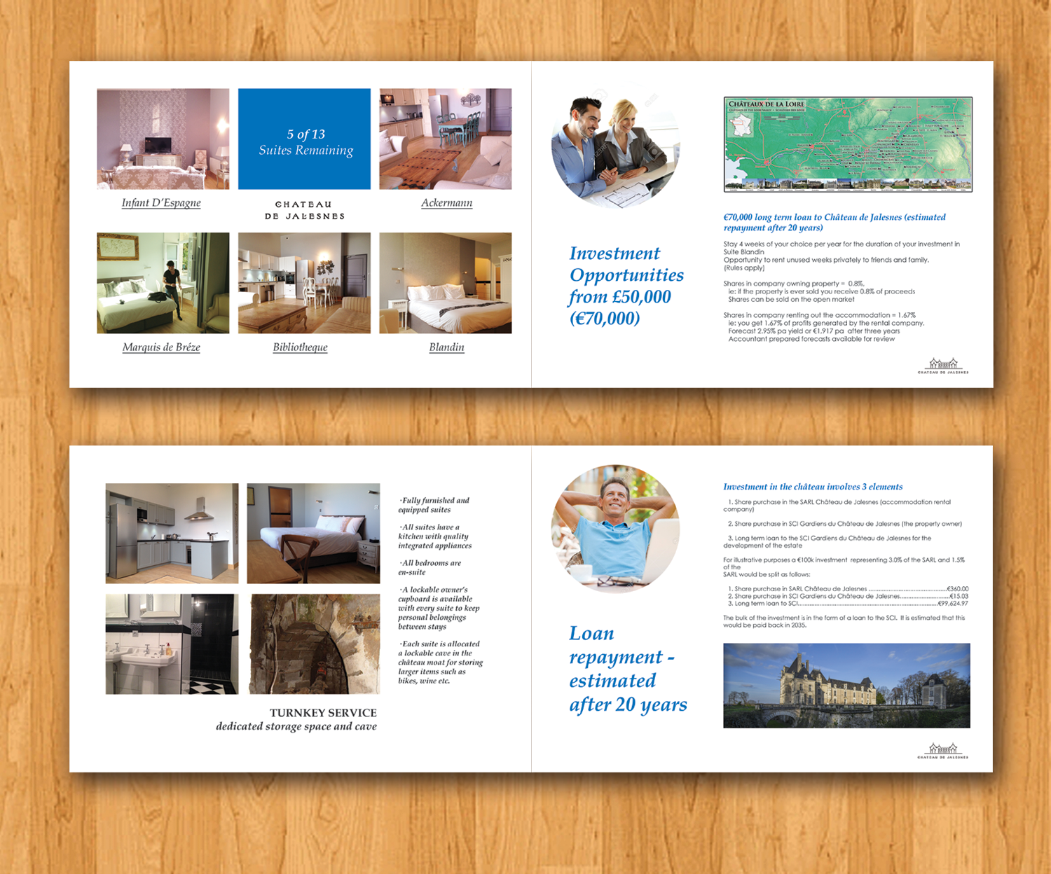 Diseño de Brochure por Adylhere para Chateau de Jalesnes  | Diseño #7890762