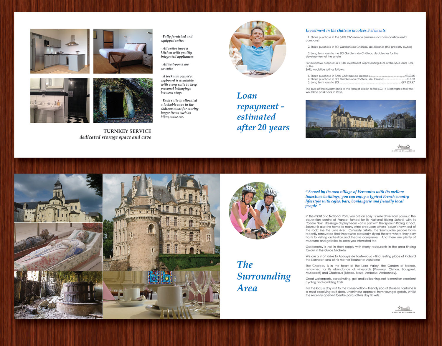 Brochure Design by Adylhere for Chateau de Jalesnes  | Design: #7927934