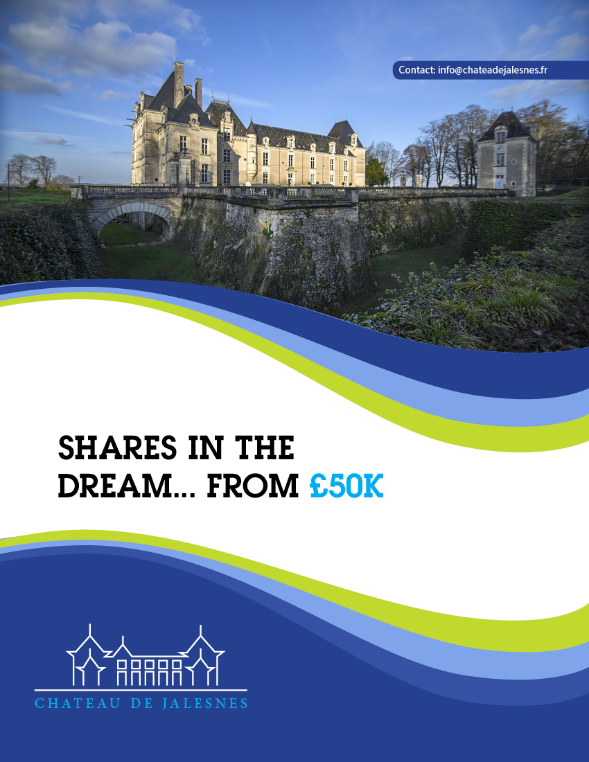 Diseño de Brochure por Akhter Rasool para Chateau de Jalesnes  | Diseño #7917197