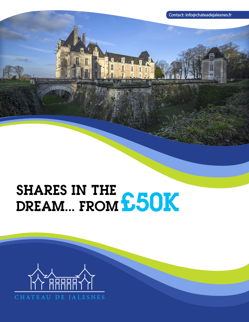 Diseño de Brochure por Akhter Rasool para Chateau de Jalesnes  | Diseño #7917253