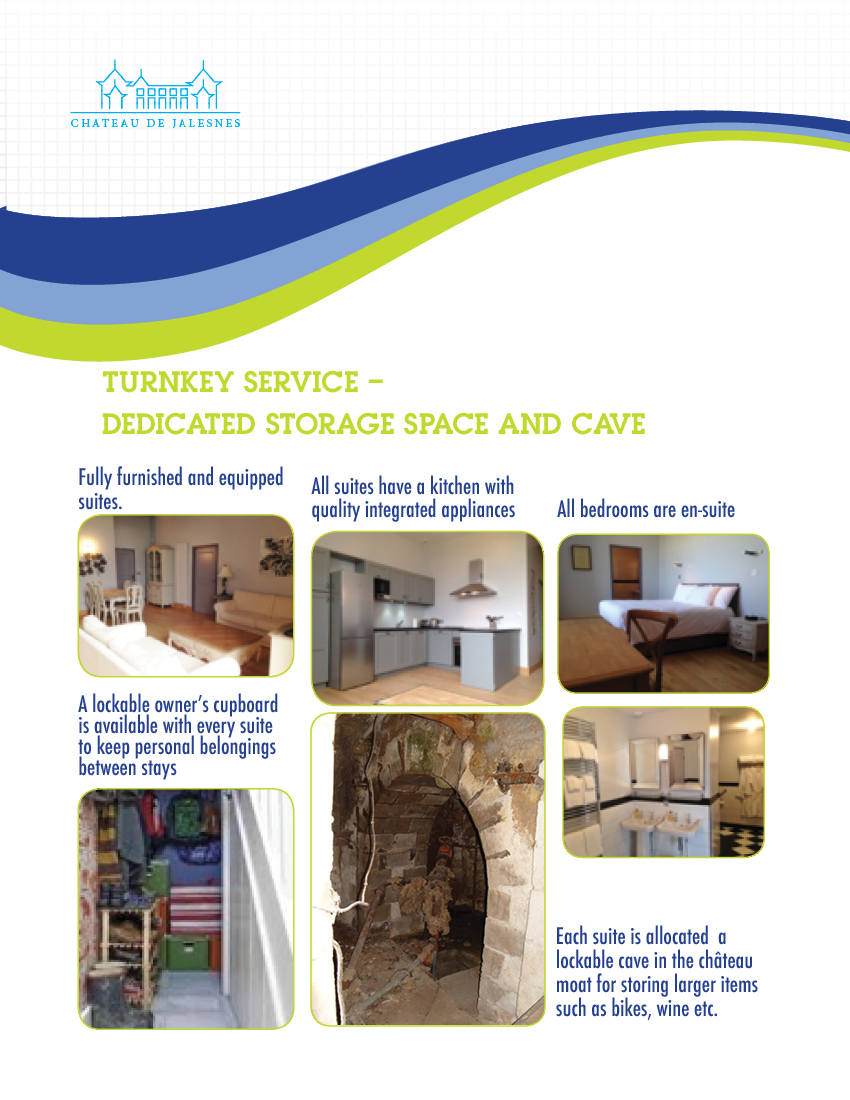 Brochure Design by Akhter Rasool for Chateau de Jalesnes  | Design #7926726