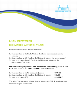 Brochure Design by Akhter Rasool for Chateau de Jalesnes  | Design: #7926736