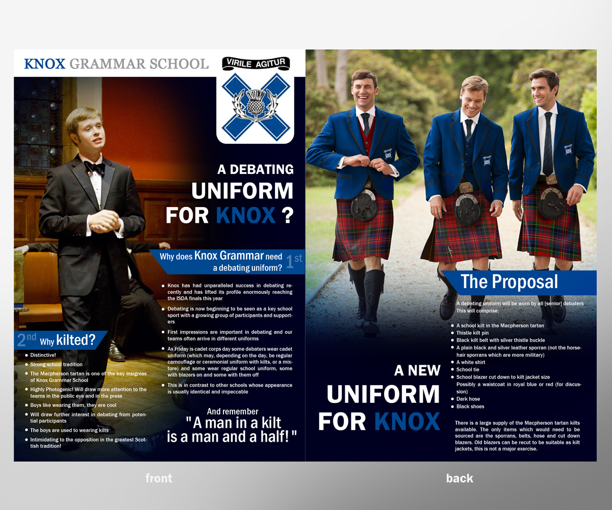 Diseño de Flyer por Danny Augustinus, S.Des para fergusons.biz pty limited | Diseño #1977017