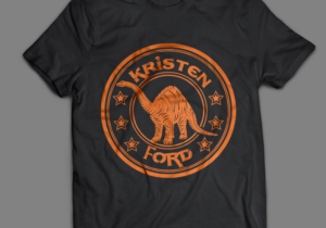 Indie rock artist needs Brontosaurus T shirt design | T-shirt Design by Wally_F