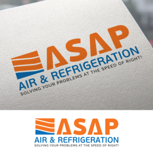 Logo Design by kddesigners for ASAP AIR & REFRIGERATION LLC | Design: #7965828