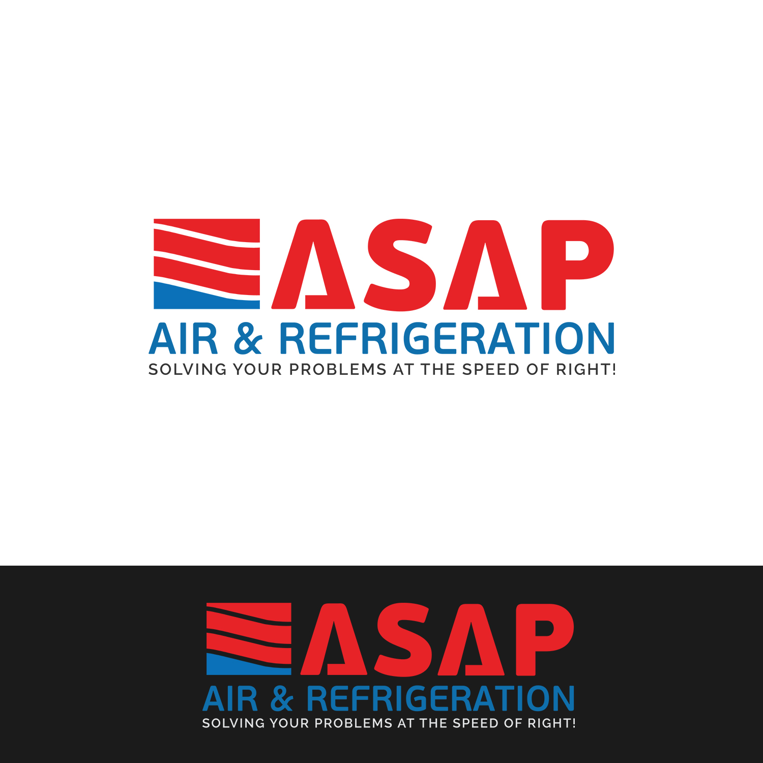 Logo Design by kddesigners for ASAP AIR & REFRIGERATION LLC | Design #7965919