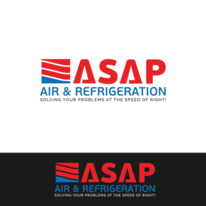 Logo Design by kddesigners for ASAP AIR & REFRIGERATION LLC | Design: #7965919