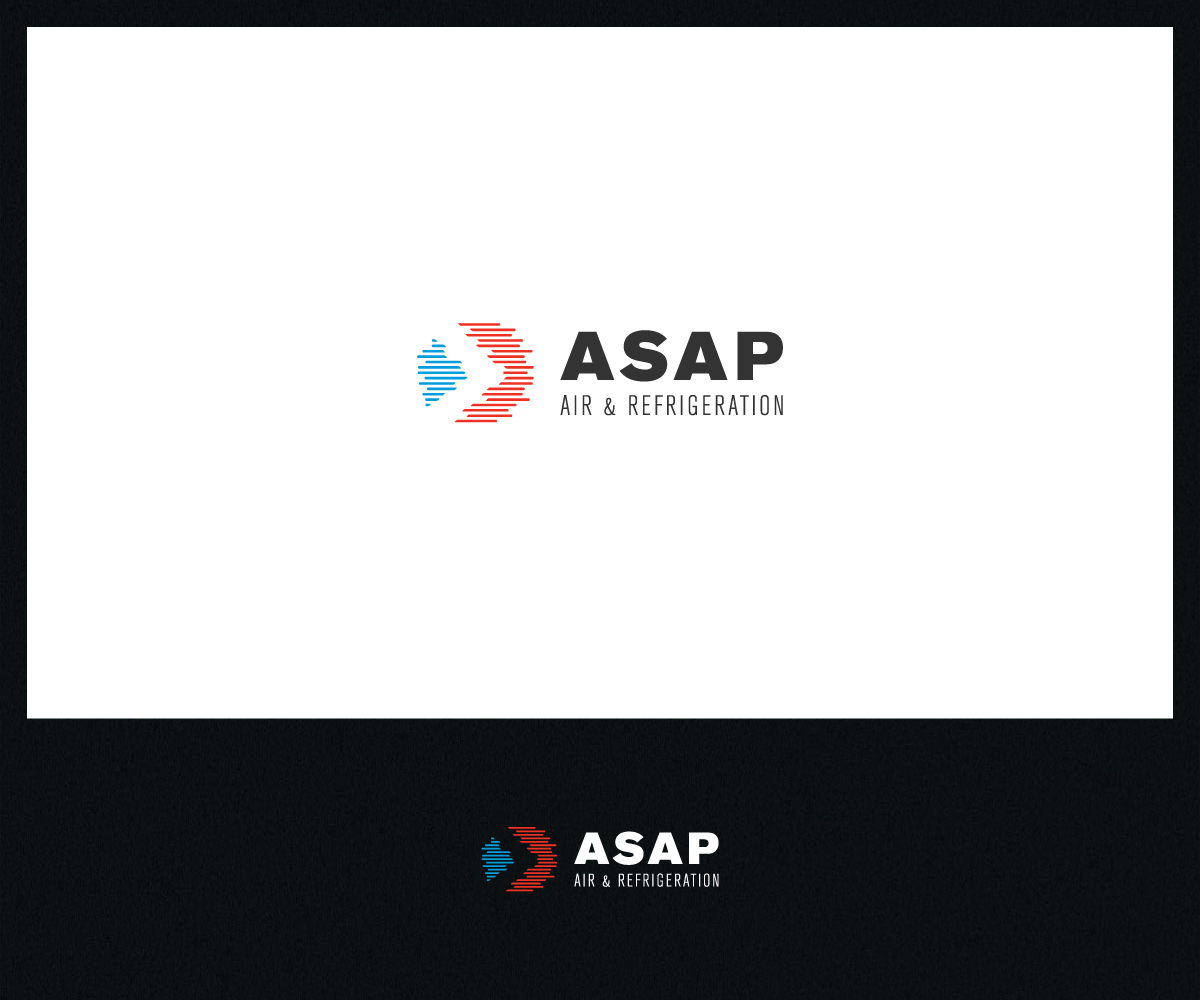 Logo Design by Roy for ASAP AIR & REFRIGERATION LLC | Design #7888434