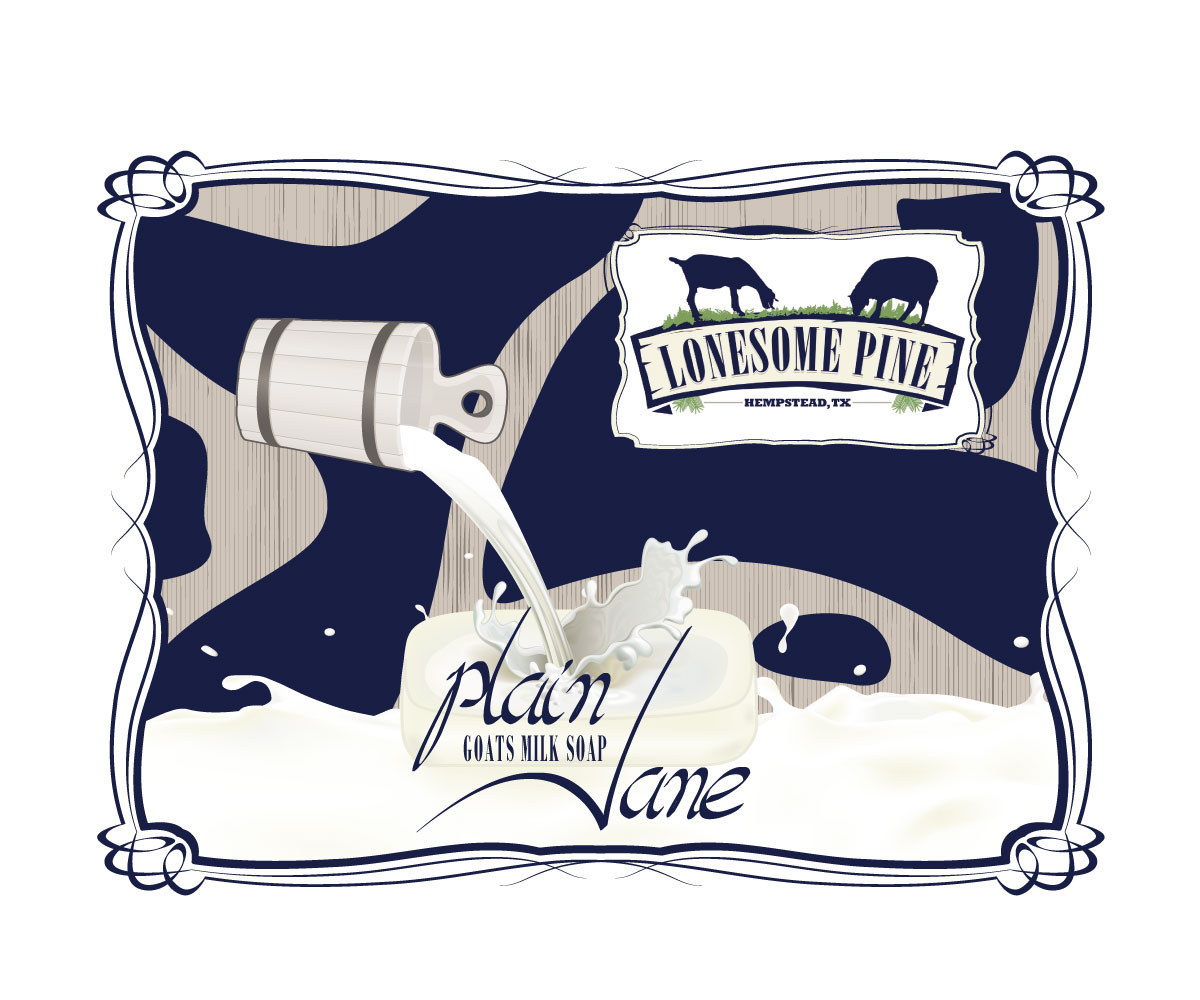 Label Design by SpaGGy for Lonesome Pine Farm | Design #7899121