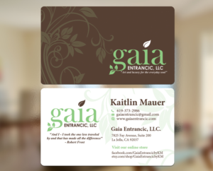 Need to add information to my current business card and rework the back