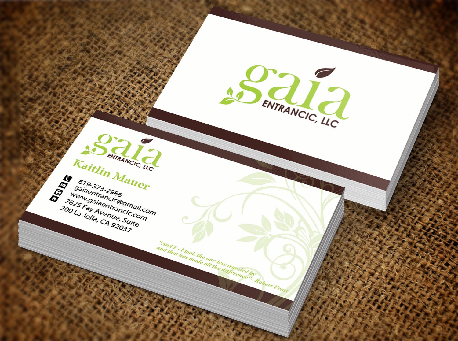 Design de Carte de Visite par Lanka Ama pour ce projet | Design #7874419