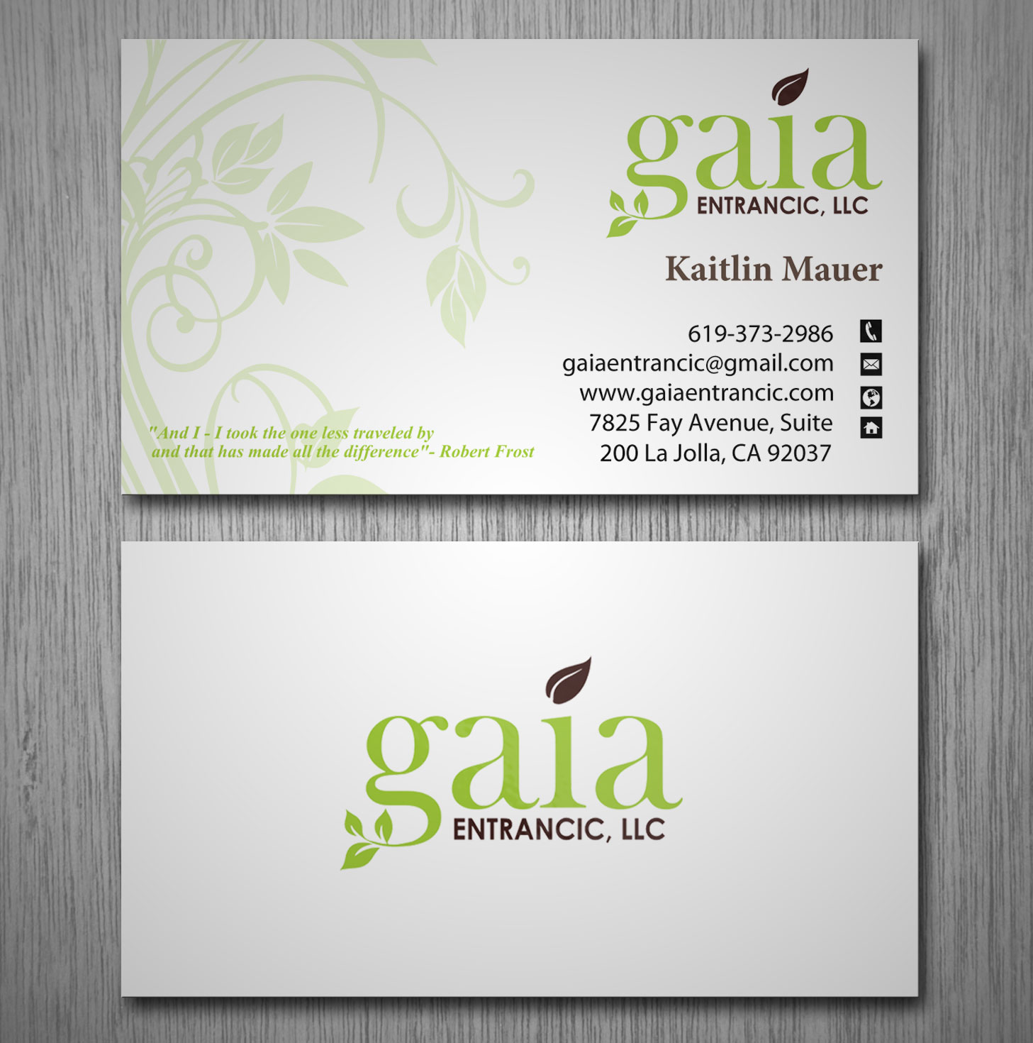 Business Card Design by Lanka Ama for this project | Design #7874421