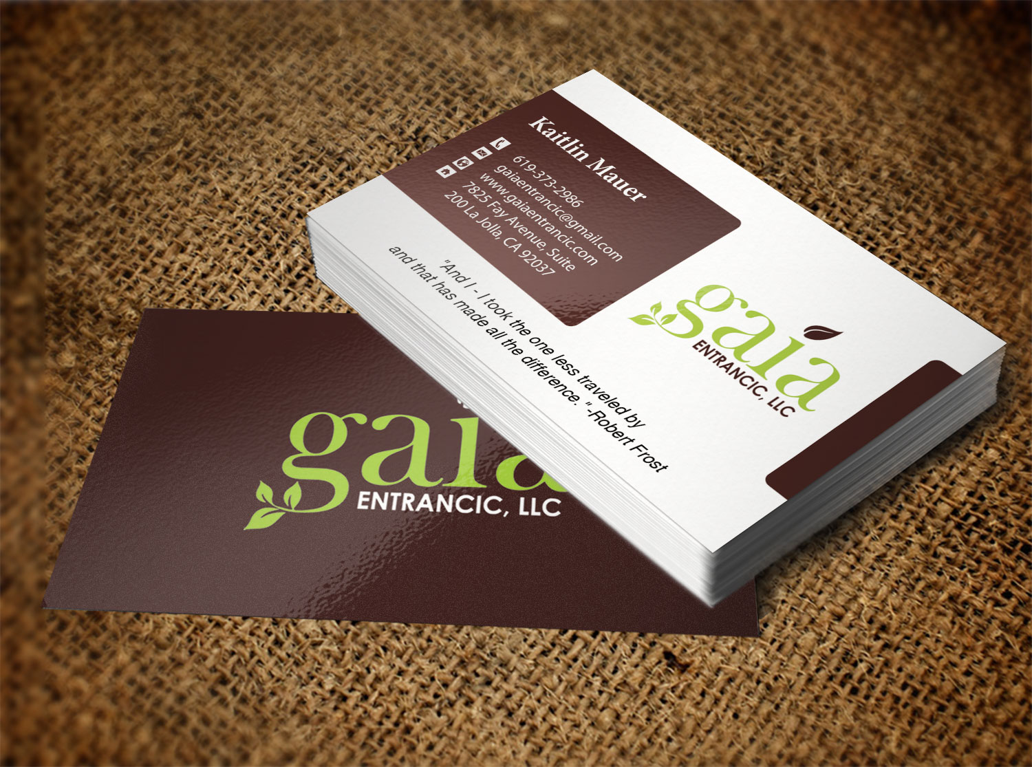 Visitenkarten-Design von Lanka Ama für dieses Projekt | Design #7874423