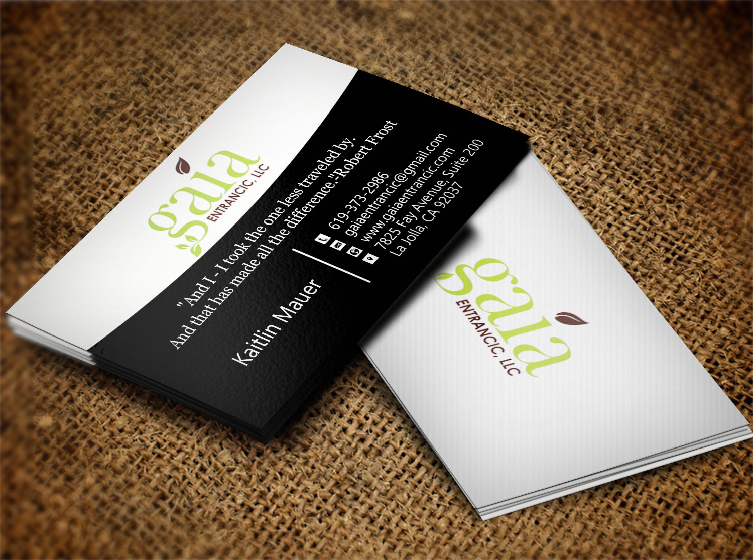 Business Card Design by Lanka Ama for this project | Design #7874426