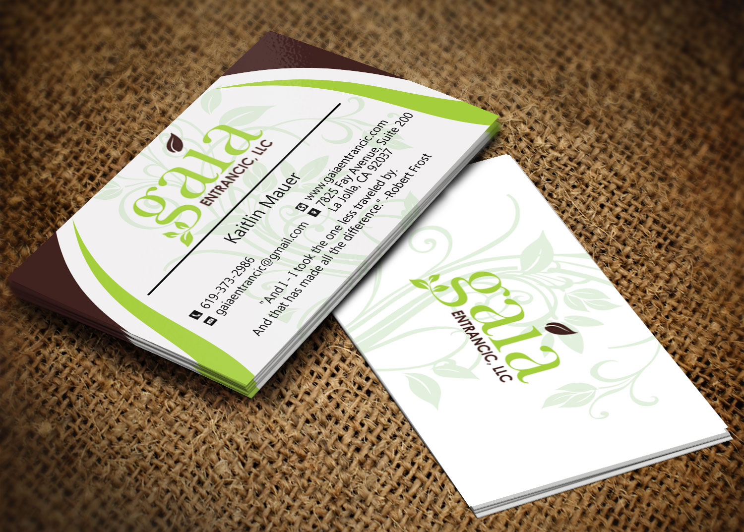 Business Card Design by Lanka Ama for this project | Design #7874427