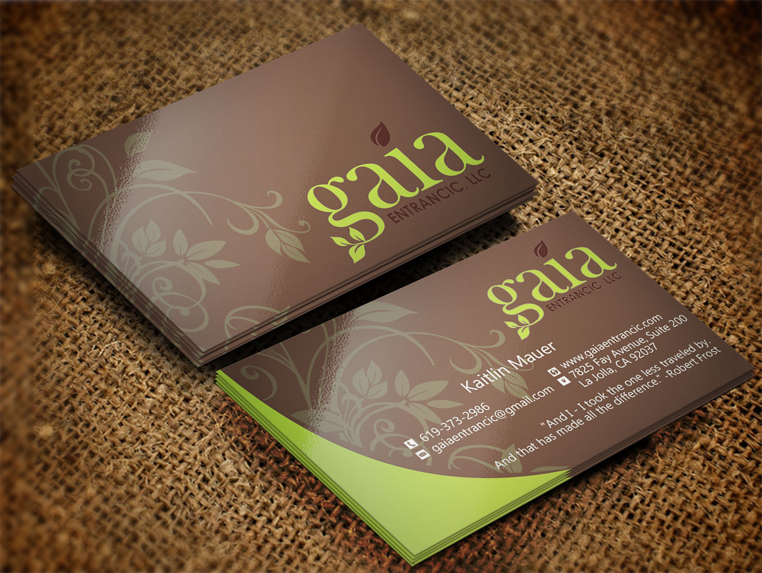 Business Card Design by Lanka Ama for this project | Design #7874428