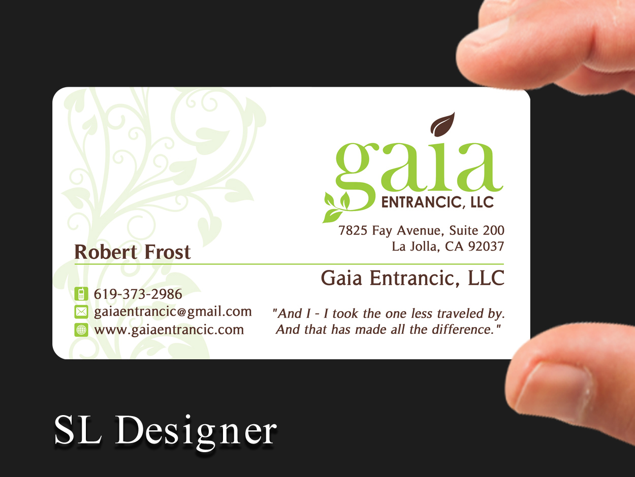 Business Card Design by SL Designer for this project | Design #7874194