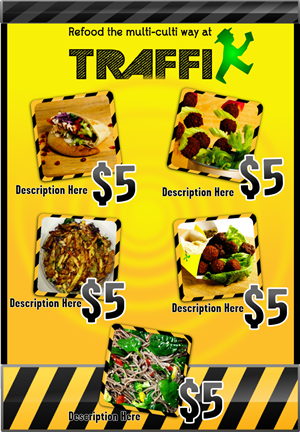 Design Graphique par Giovanni pour TRAFFIK FOOD | Design #1974894