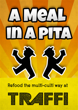 Diseño Gráfico por madeli para TRAFFIK FOOD | Diseño: #2103241