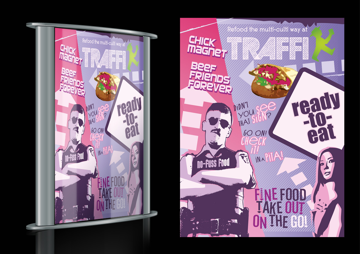 Grafik-Design von kresh für TRAFFIK FOOD | Design #2138541