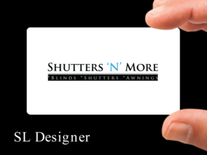 Logo Design by SL Designer for Shutters N More | Design: #8206539