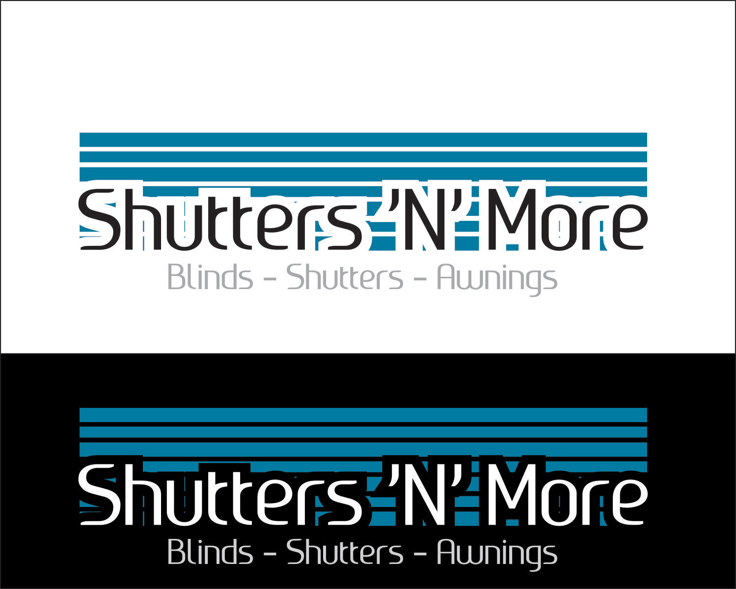 Logo Design by Suad Abazi for Shutters N More | Design #7975488