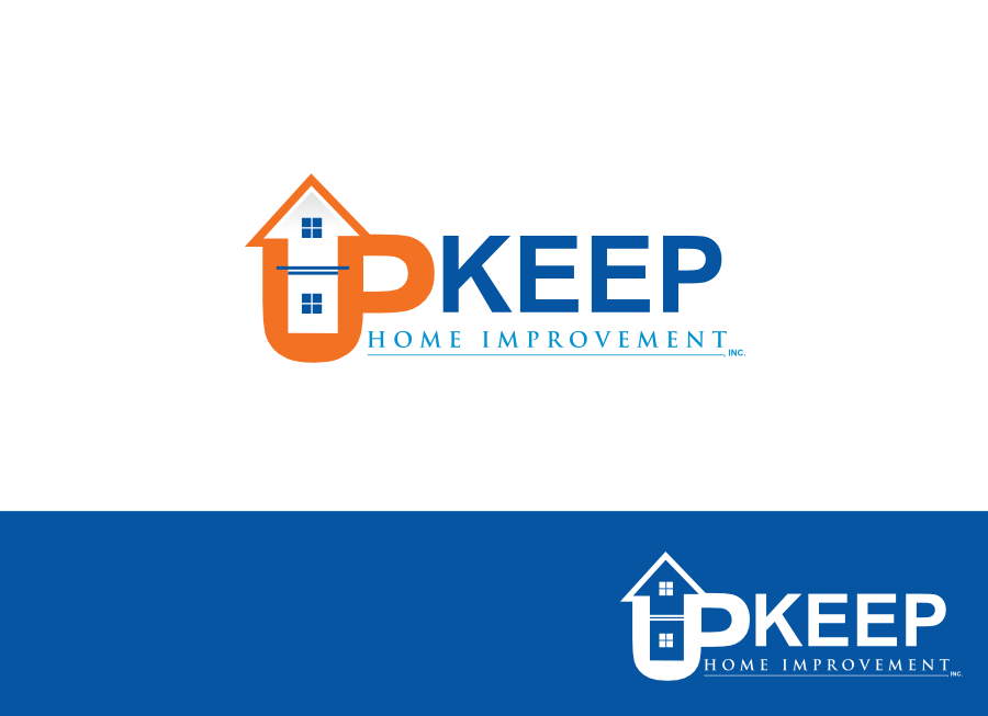 Logo-Design von zagystars für UpKeep Home Improvement, Inc. | Design #8010870