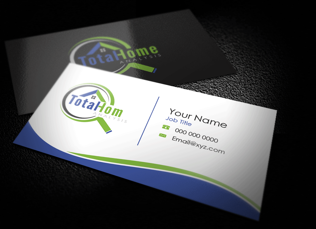 Business Card Design by Riz' for Total Home Analysis | Design #7920851