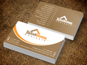 Business Card Design by Lanka Ama for Total Home Analysis | Design: #7886163