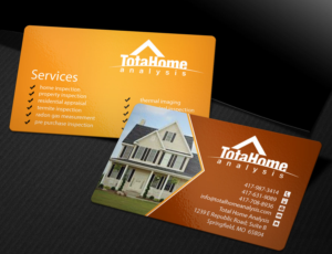Business Card Design by Lanka Ama for Total Home Analysis | Design: #7886168