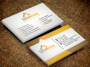 Design de Carte de Visite par Lanka Ama pour Total Home Analysis | Design : #7886169