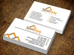 Design de Carte de Visite par Lanka Ama pour Total Home Analysis | Design : #7886175
