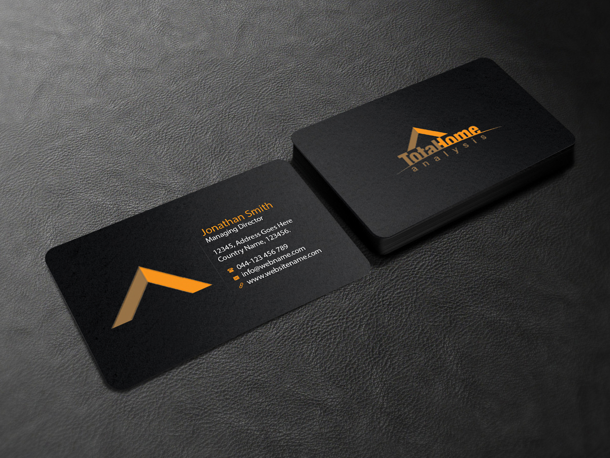 Business Card Design by Creations Box 2015 for Total Home Analysis | Design #7889308