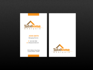 Design de Carte de Visite par Creations Box 2015 pour Total Home Analysis | Design : #7889350