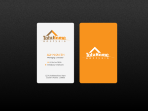 Design de Carte de Visite par Creations Box 2015 pour Total Home Analysis | Design : #7889351