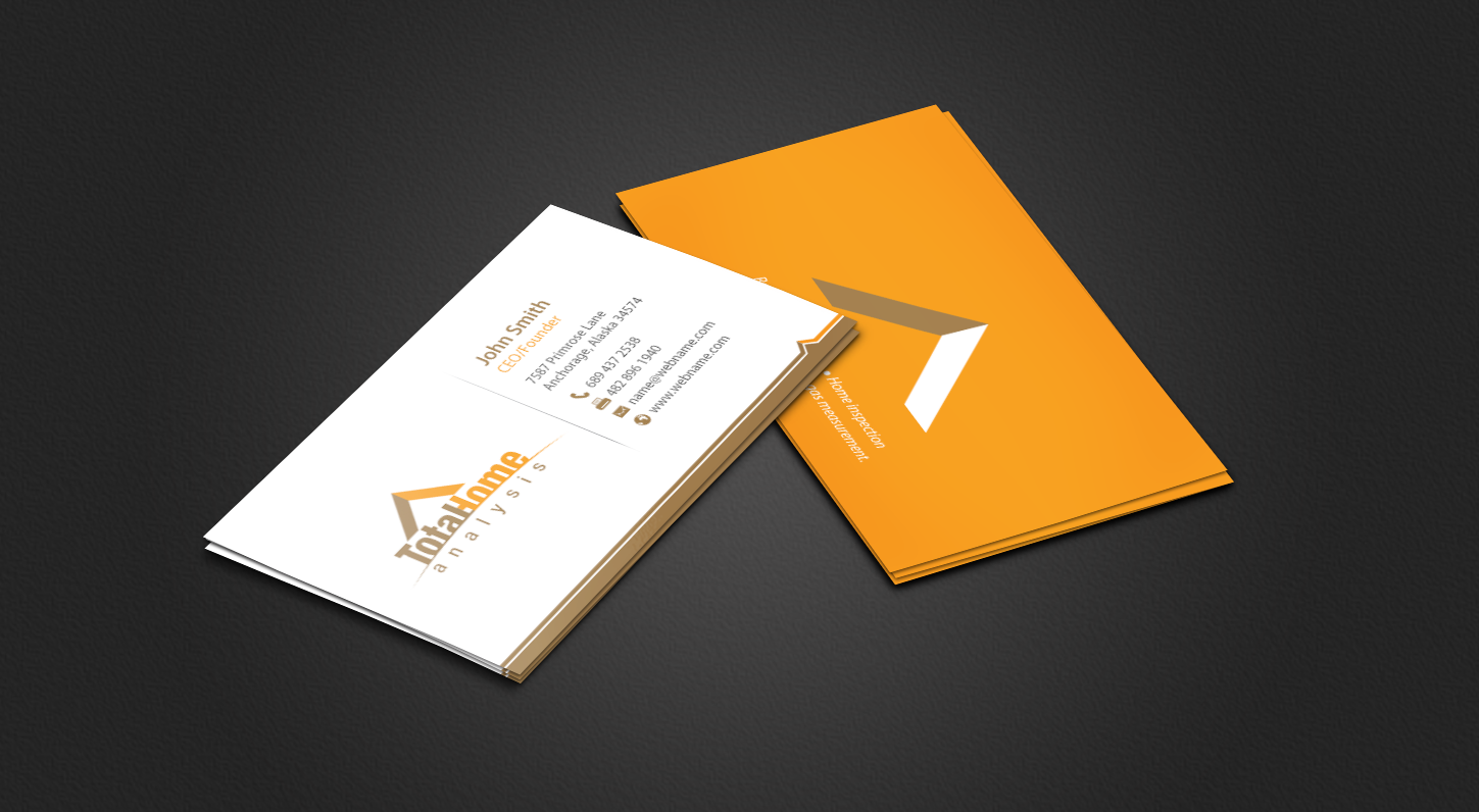 Business Card Design by chandrayaan.creative for Total Home Analysis | Design #7897351