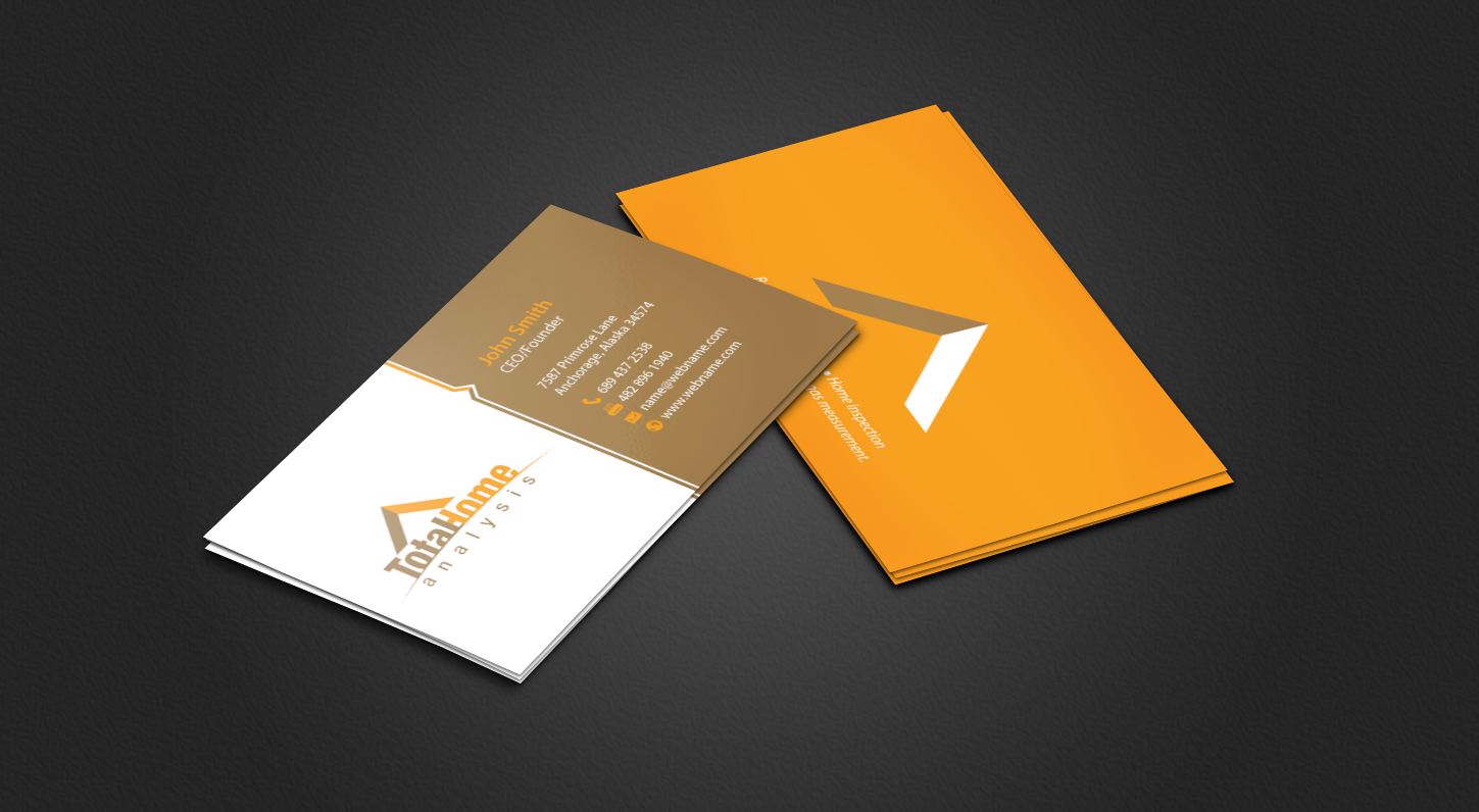 Business Card Design by chandrayaan.creative for Total Home Analysis | Design #7897353