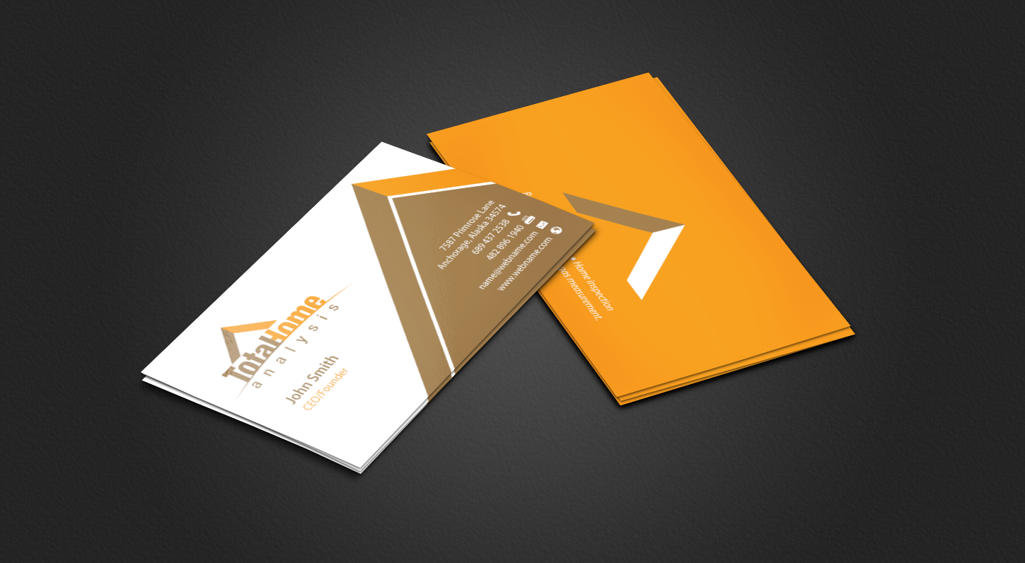 Business Card Design by chandrayaan.creative for Total Home Analysis | Design #7897355